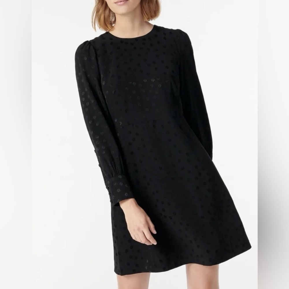 NWT J. Crew Shift Dress Jacquard Floral Dress
